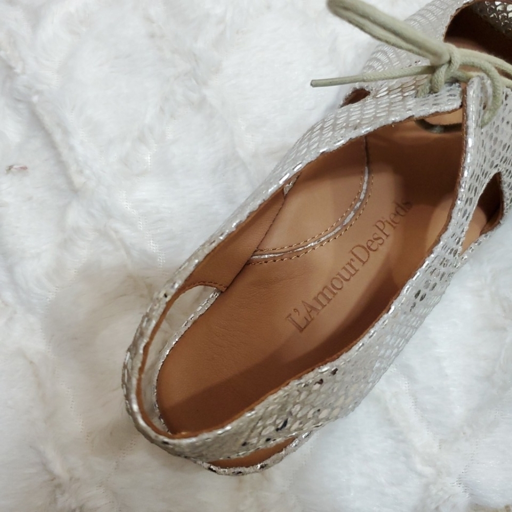 Silver Sandals - image 8